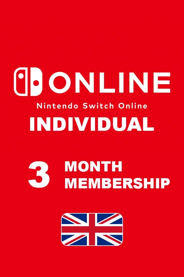 Nintendo Switch Online 3 Months Membership Key (UK)