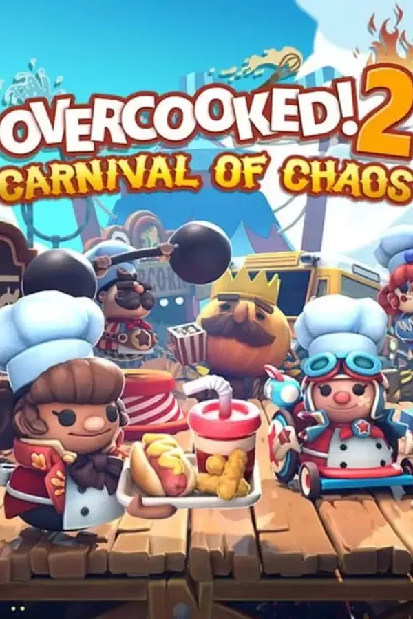 Overcooked! 2: Carnival of Chaos Steam ключ РФ + СНГ