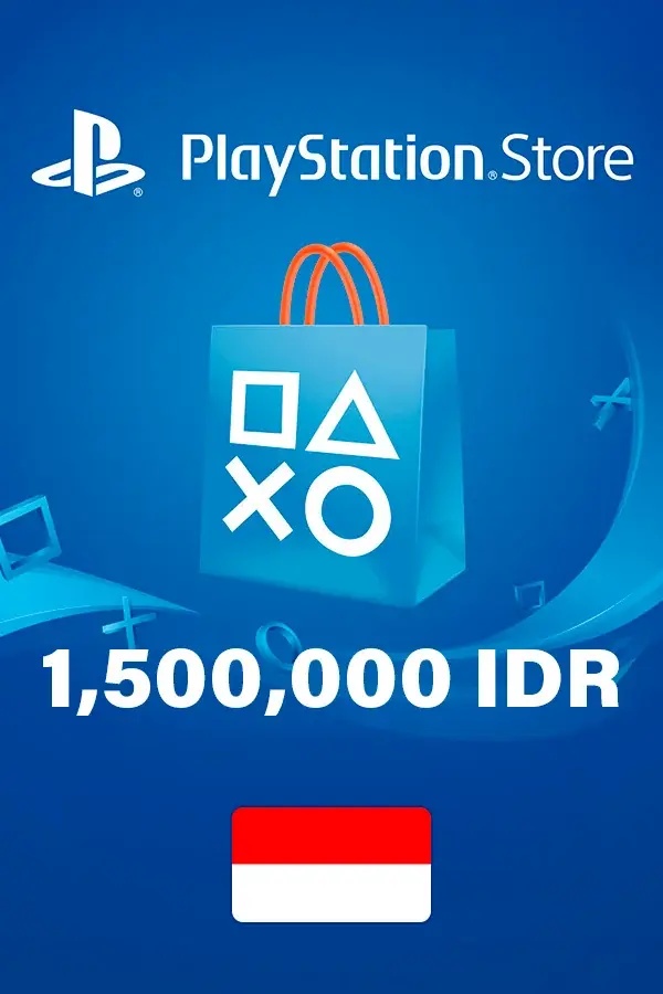PlayStation Store Gift Card 1,500,000 IDR (Indonesia)