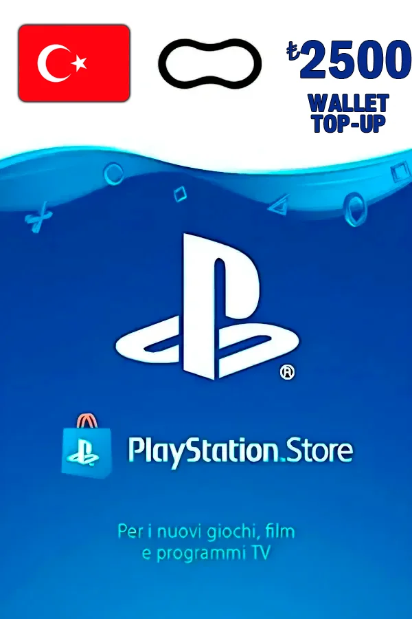 PlayStation Network Card PSN 2500 TRY (TR) TR