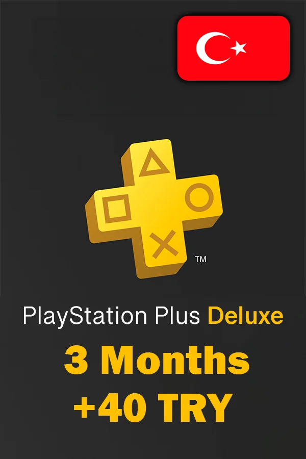 PS Plus Deluxe 3 Months (TR)