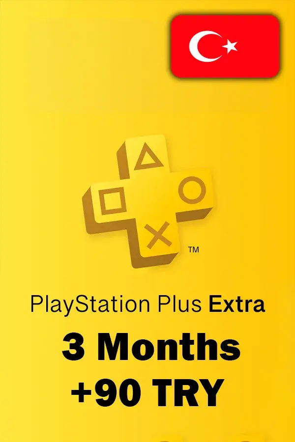 PS Plus Extra 3 Months (TR)