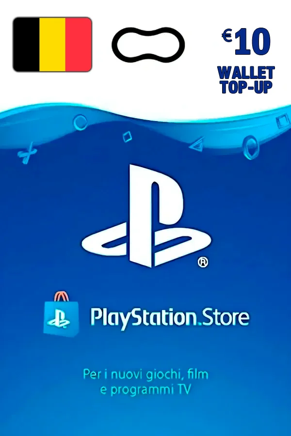 Buy PlayStation Gift Card PSN 10 EUR (Belgium / BE)