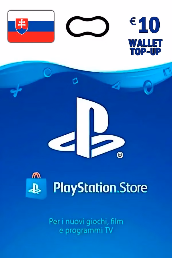 Buy PlayStation Gift Card PSN 10 € EUR (Slovakia / SK)
