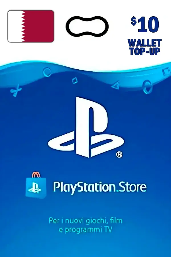 Buy PlayStation Gift Card PSN 10 USD (Qatar / QA)