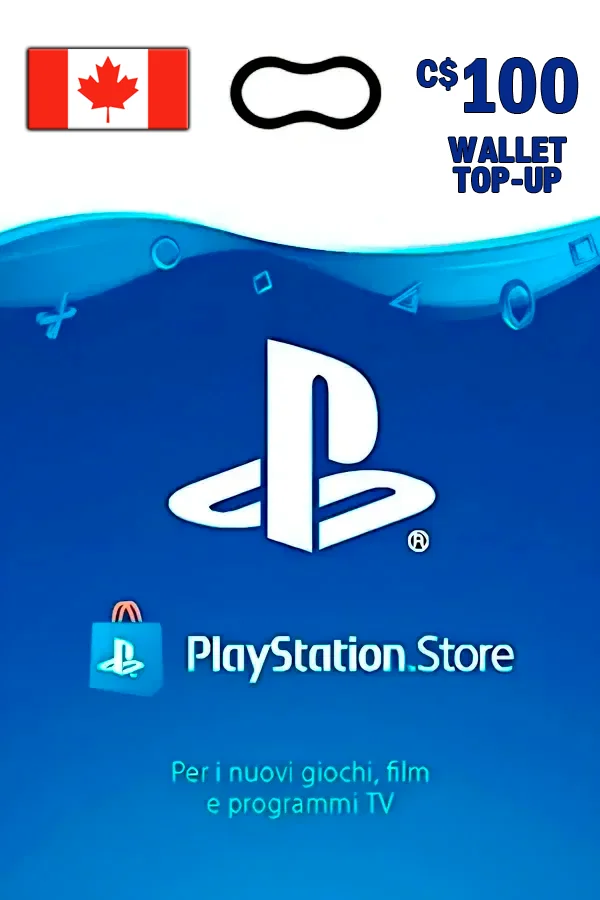 Buy Gift Card 100 $ CAD Canada PlayStation