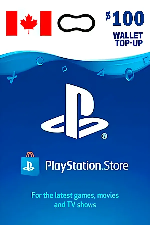 Buy Gift Card 100 $ CAD Canada PlayStation