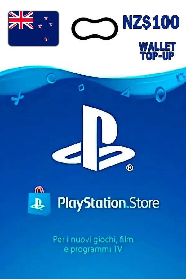 Buy PlayStation Gift Card PSN 100 NZD (New Zealand / NZ)