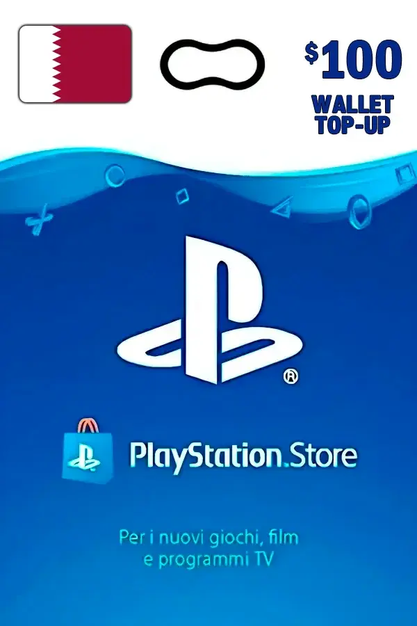 Buy PlayStation Gift Card PSN 100 USD (Qatar / QA)
