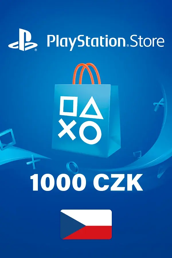 PlayStation Store Gift Card 1000 CZK (Czech Republic)