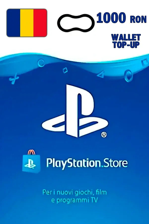 Buy PlayStation Gift Card PSN 1000 RON (Romania / RO)