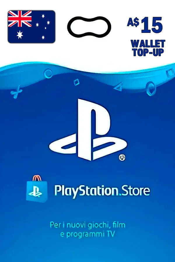 Buy PlayStation Gift Card PSN 15 AUD (Australia / AU)