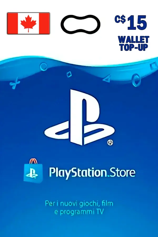 Buy Gift Card 15 $ CAD Canada PlayStation