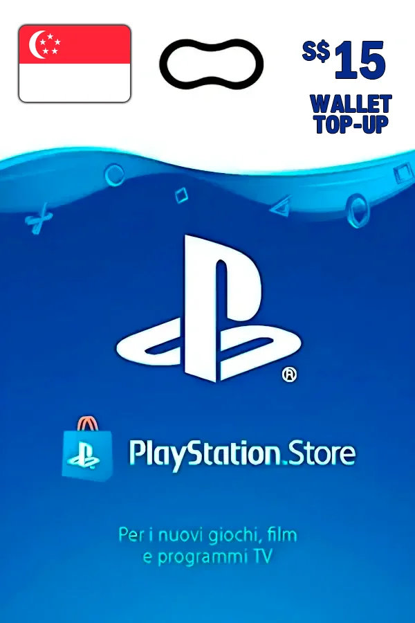 Buy PlayStation Gift Card PSN 15 S$ SGD (Singapore / SG)