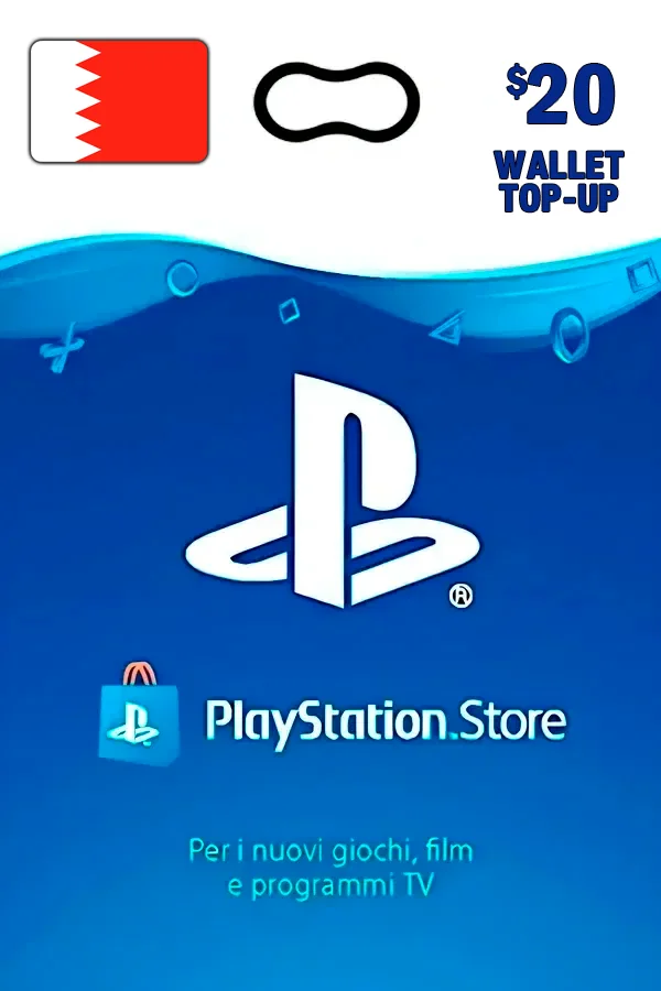 Buy PlayStation Gift Card PSN 20 USD (Bahrain / BH)