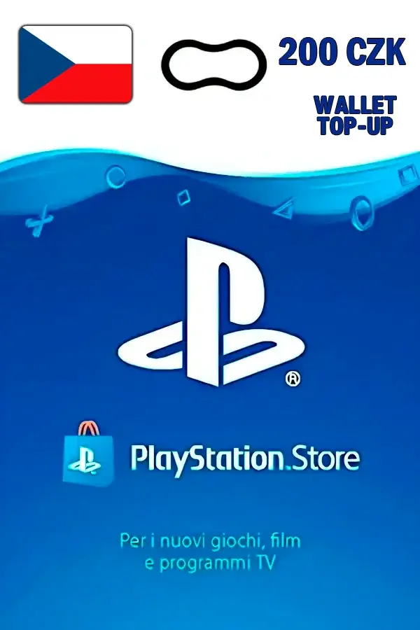 Buy PlayStation Gift Card PSN 200 CZK (Czech Republic / CZ)