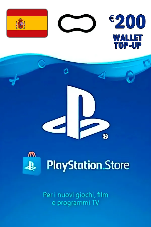 Buy PlayStation Gift Card PSN 200 EUR (Spain / ES)
