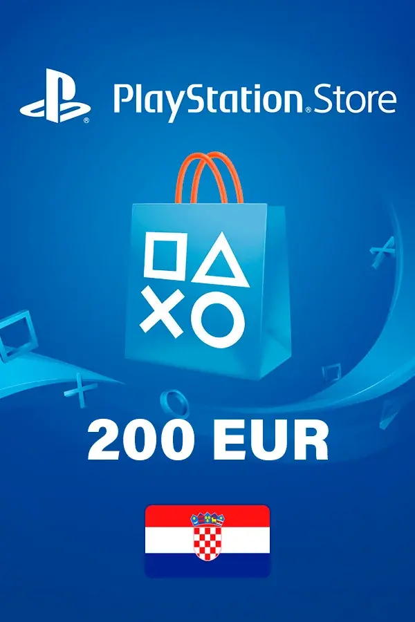 PlayStation Store Gift Card 200 EUR (Croatia)