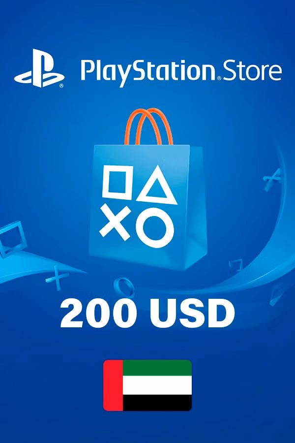PlayStation Store Gift Card 200 USD (UAE)