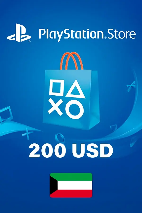 PlayStation Store Gift Card 200 USD (Kuwait)