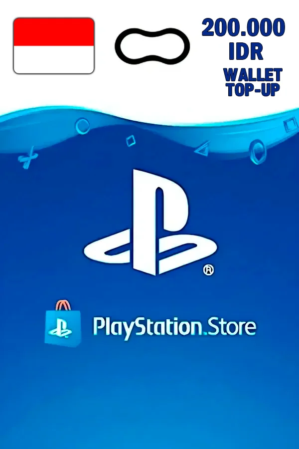 Buy PlayStation Gift Card PSN 200.000 IDR (Indonesia / ID)