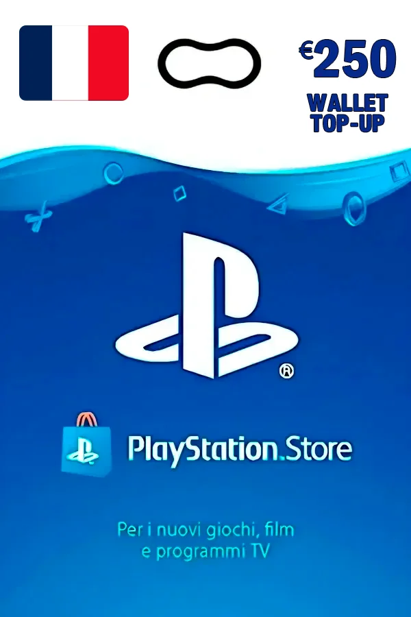 Купить Подарочную Карту 250 € EUR Франция PlayStation