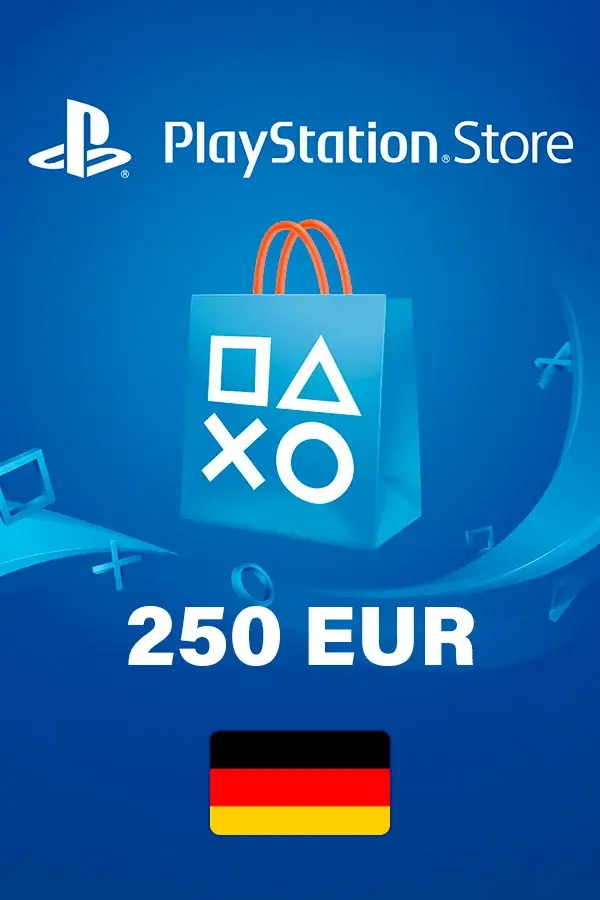 PlayStation Store Gift Card 250 EUR (Germany)
