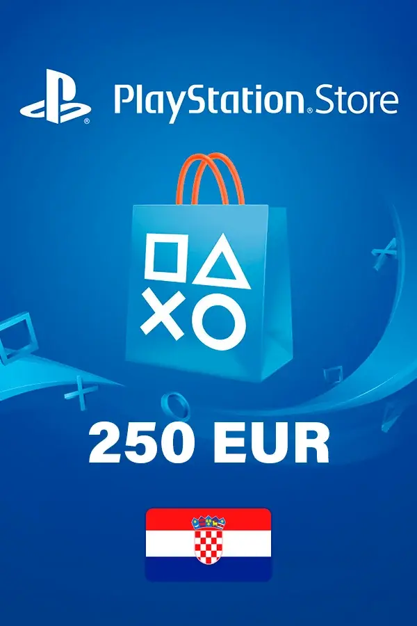 PlayStation Store Gift Card 250 EUR (Croatia)
