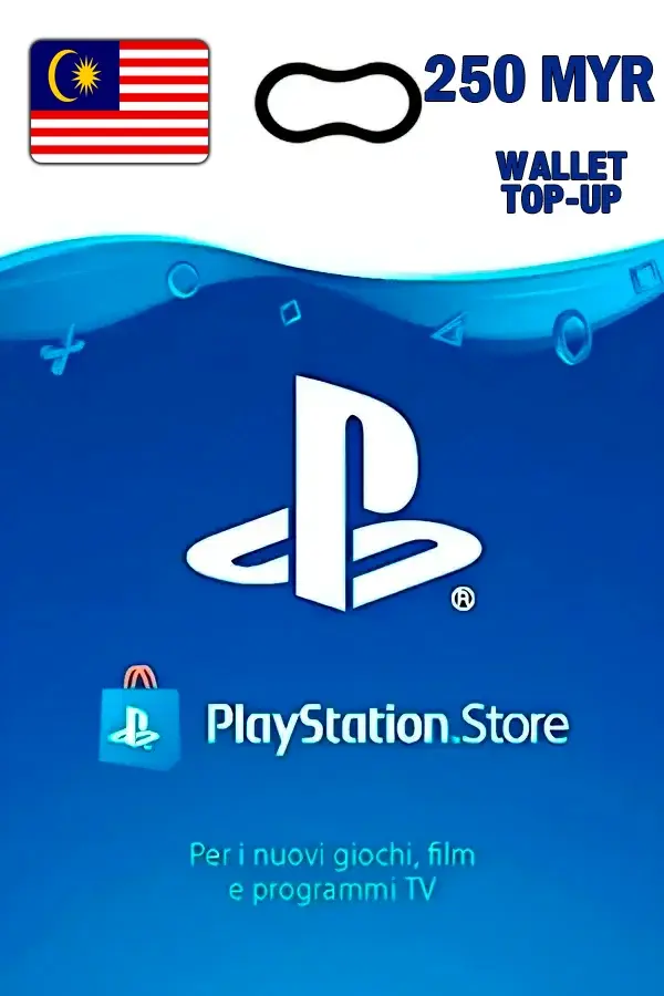 Buy PlayStation Gift Card PSN 250 MYR (Malaysia / MY)
