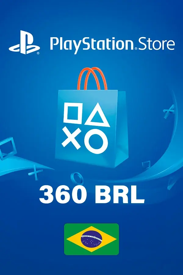 PlayStation Store Gift Card 360 BRL (Brazil)