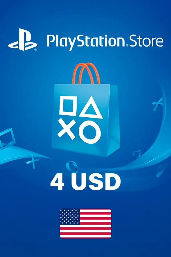 PlayStation Store Gift Card 4 USD (US)