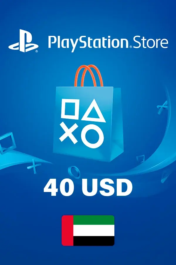 PlayStation Store Gift Card 40 USD (UAE)
