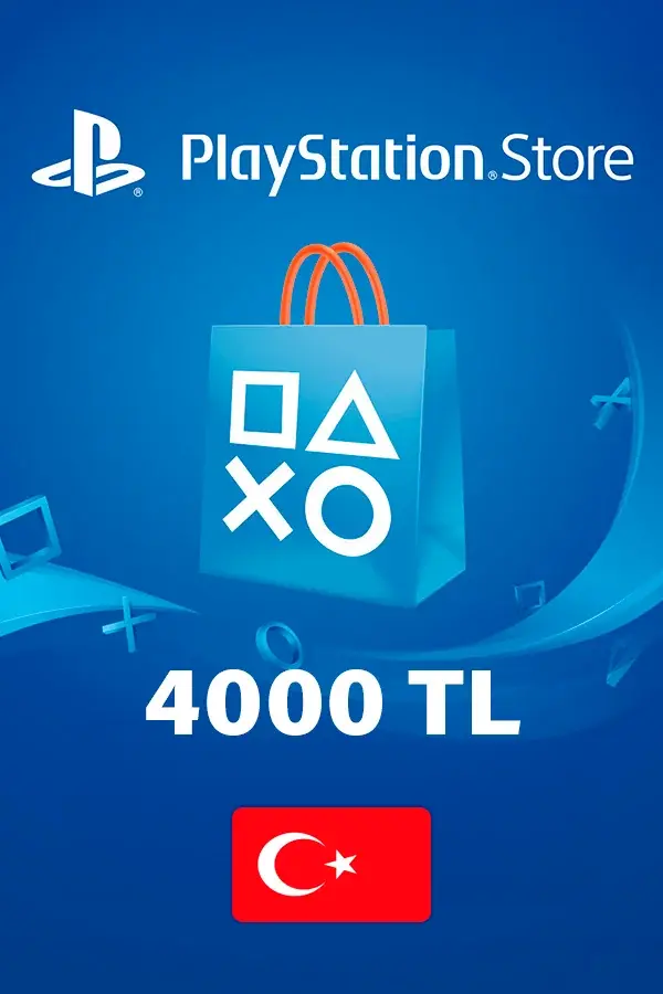 PlayStation Store Gift Card 4000 TL (Turkey)