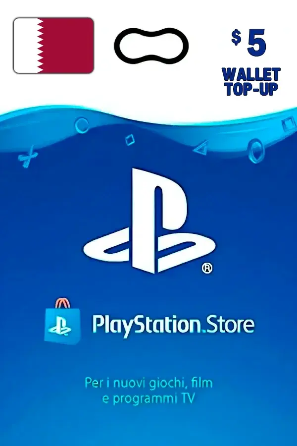 Buy PlayStation Gift Card PSN 5 USD (Qatar / QA)