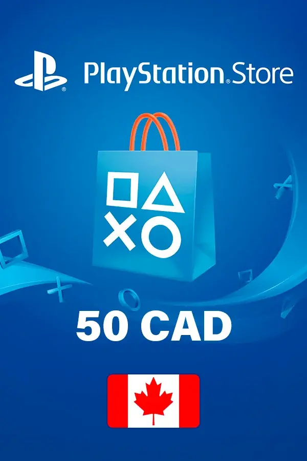 PlayStation Store Gift Card 50 CAD (Canada)