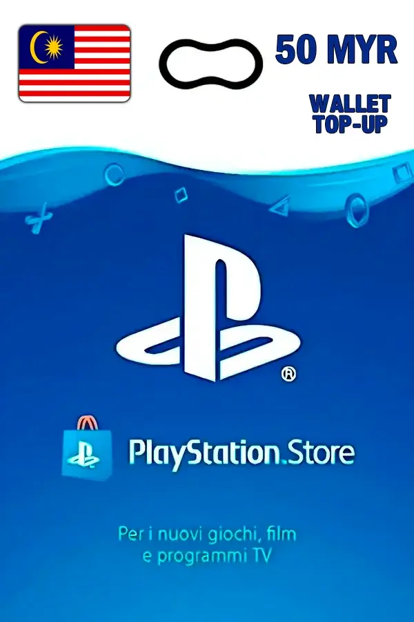 Buy PlayStation Gift Card PSN 50 MYR (Malaysia / MY)
