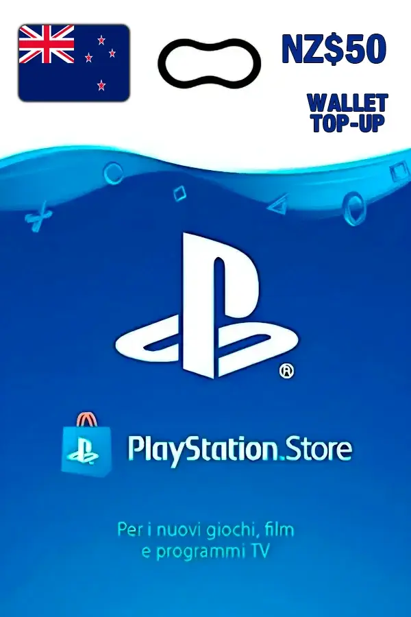 Buy PlayStation Gift Card PSN 50 NZD (New Zealand / NZ)
