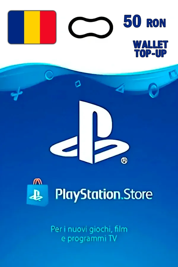 Buy PlayStation Gift Card PSN 50 RON (Romania / RO)