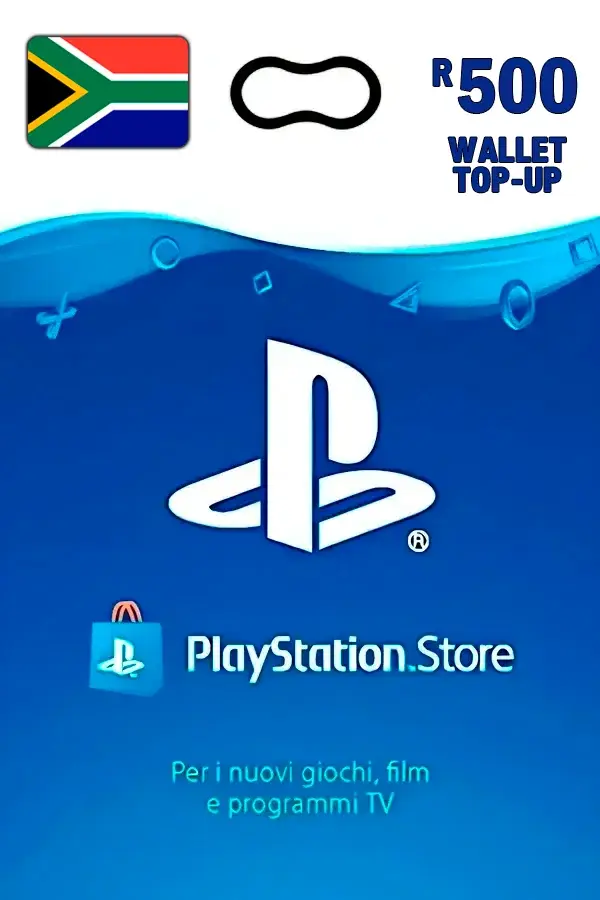 Buy PlayStation Gift Card PSN 500 ZAR (ZA)