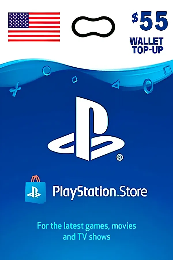 Buy Gift Card 55 USD US PlayStation