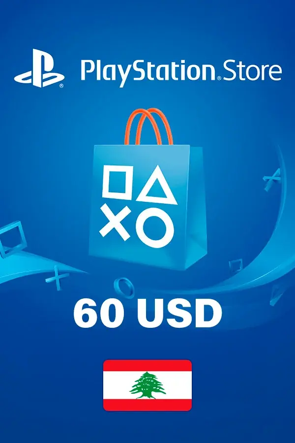 PlayStation Store Gift Card 60 USD (Lebanon)