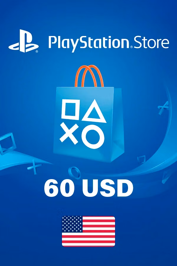 60 USD PlayStation США PSN