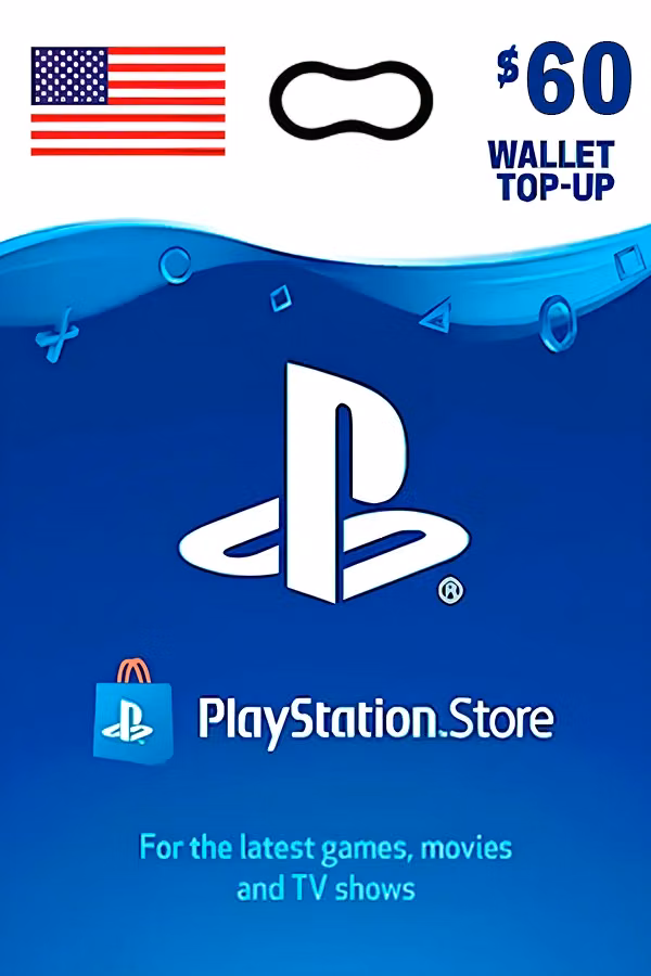 60 USD PlayStation US PSN