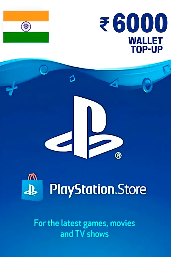 6000 INR PlayStation India PSN