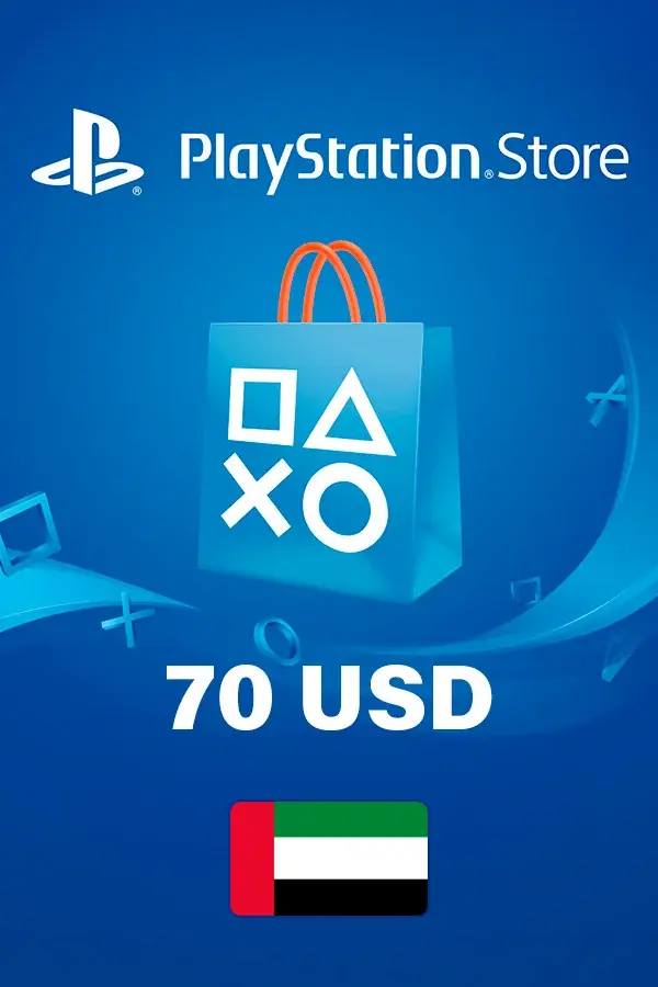 PlayStation Store Gift Card 70 USD (UAE)