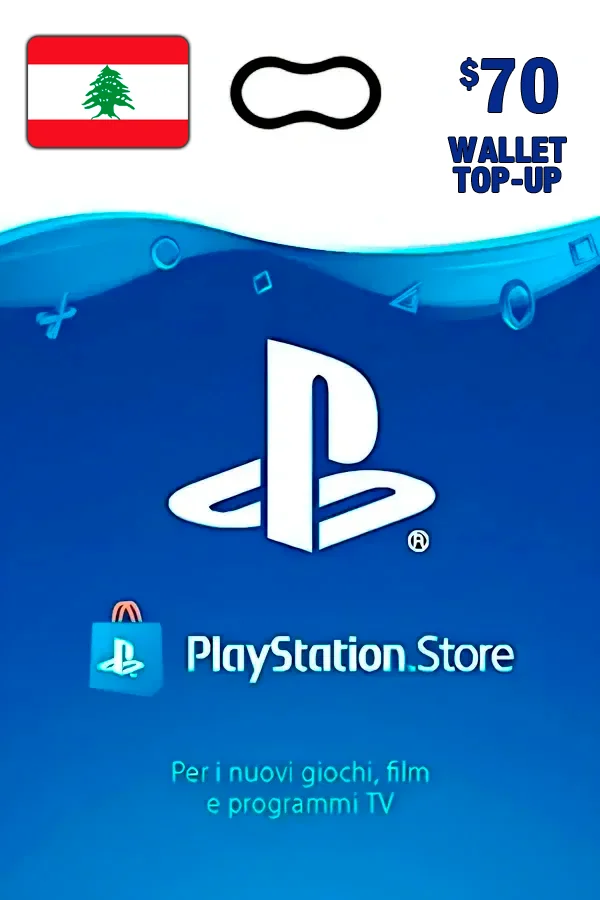 Buy PlayStation Gift Card PSN 70 USD (Lebanon / LB)