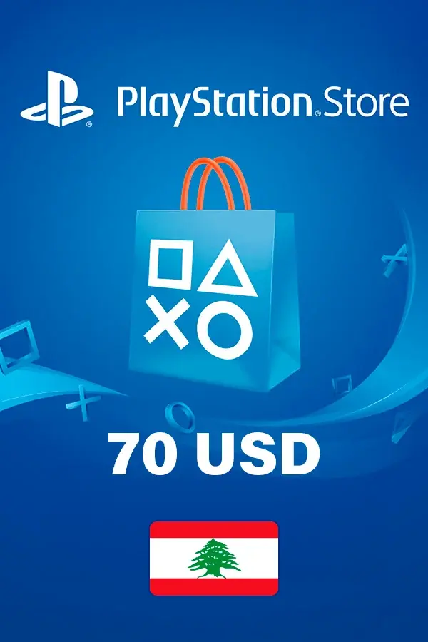 PlayStation Store Gift Card 70 USD (Lebanon)