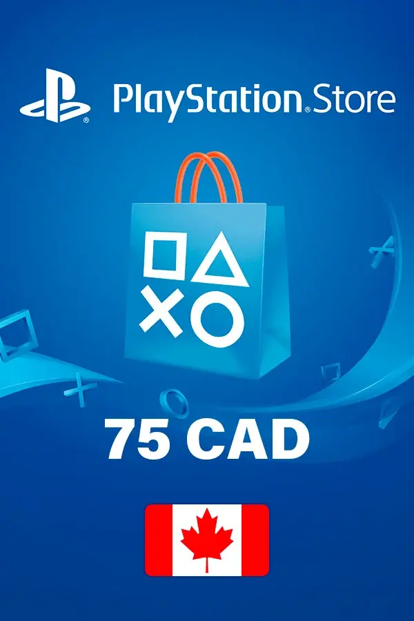 PlayStation Store Gift Card 75 CAD (Canada)