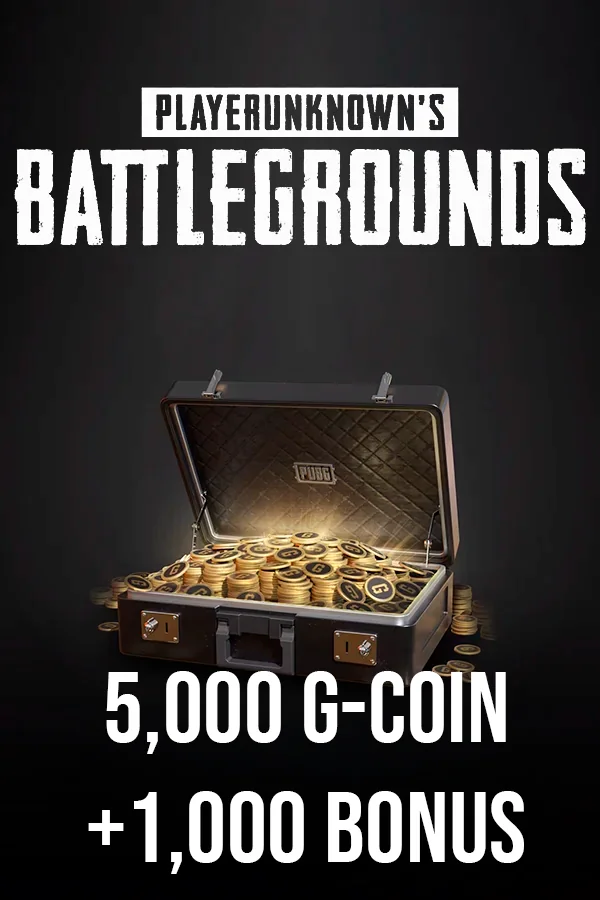 6000 G-Coins PUBG Battlegrounds Xbox