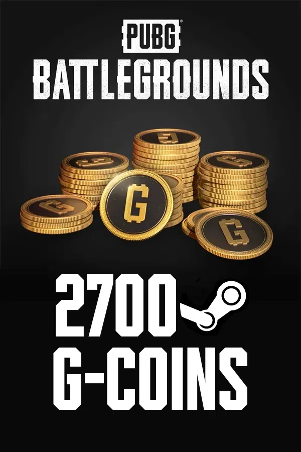 PUBG Battlegrounds 2700 G-coins PC Steam Global Key